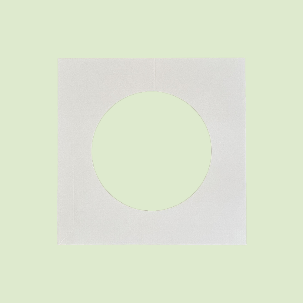 Coperchio Bianco in Carta per Cestino Raccolta Differenziata 38x38 cm 2 pezzi