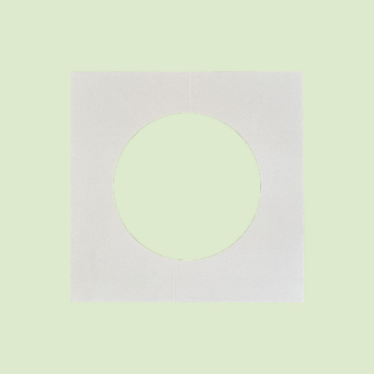 Coperchio Bianco in Carta per Cestino Raccolta Differenziata 38x38 cm 2 pezzi