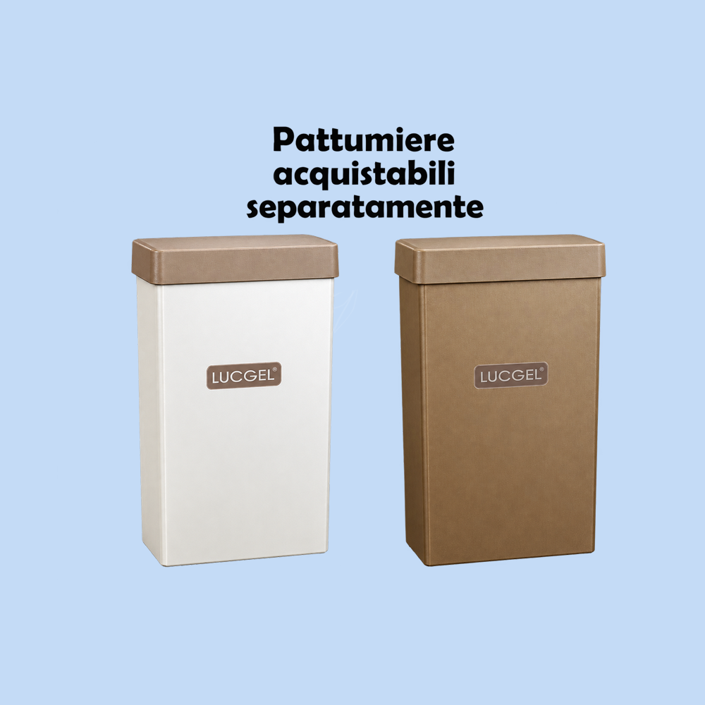 Coperchio Avana in Carta per Cestino Raccolta Differenziata 38x38 cm 2 pezzi