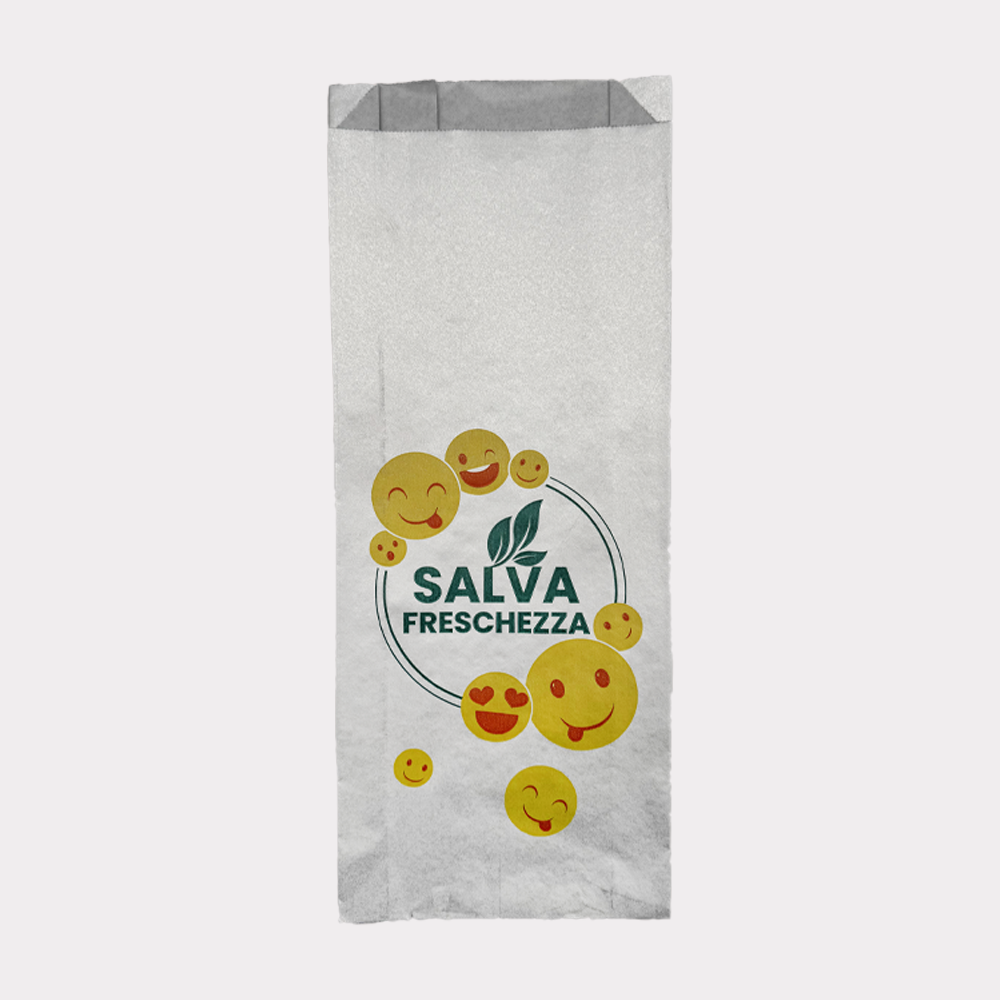 Sacchetto Carta Alluminio Salva Freschezza 14+4x34 1000 Pz