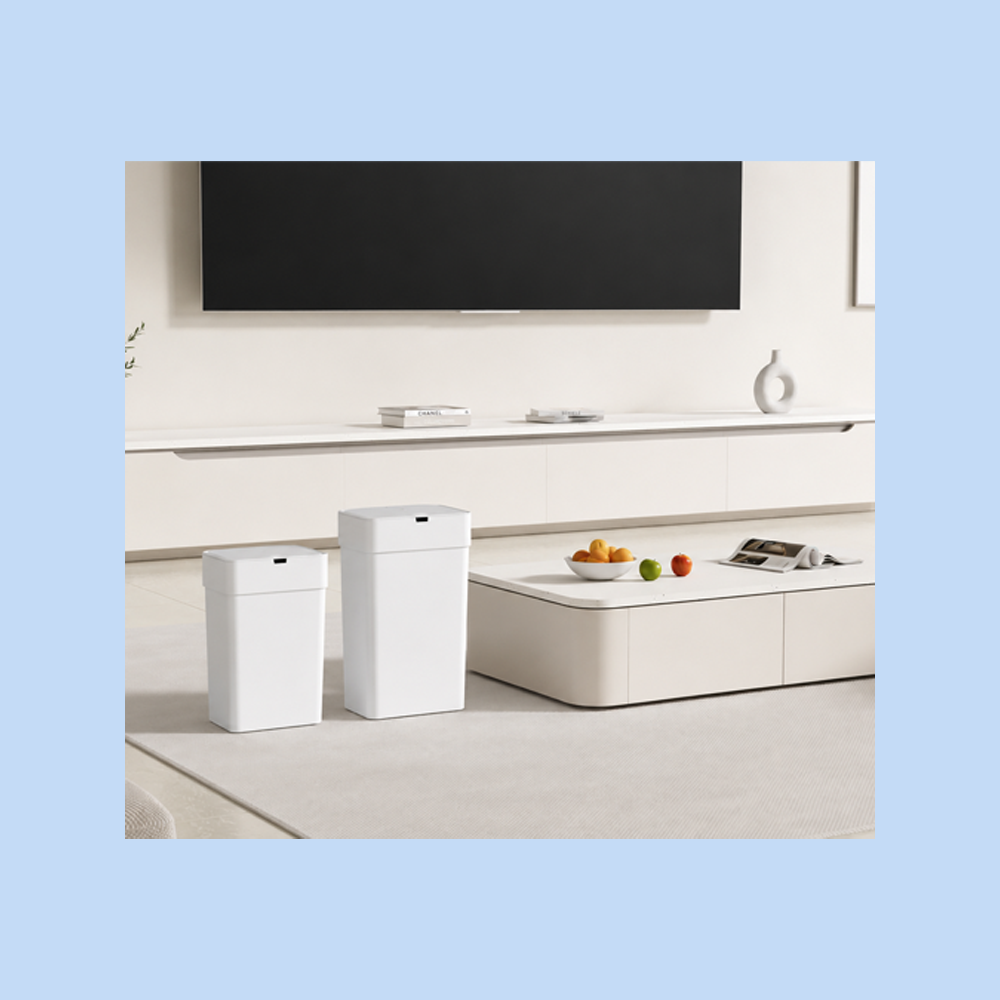 Set Cestini Pattumiera Automatici con Sensore 9Lt + 15Lt Bianco JAH6216+JAH6217