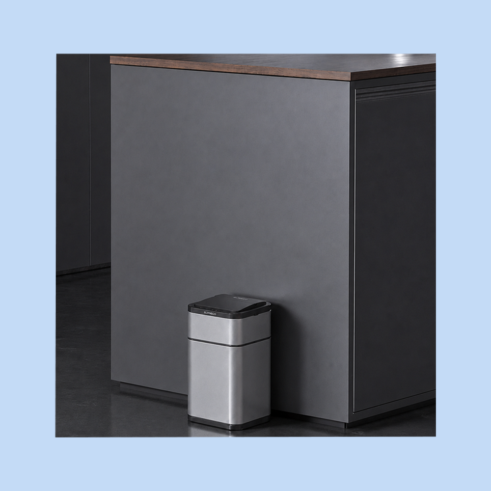 Cestino Pattumiera Automatica con Sensore 9 Lt in Acciaio Inox con Fissasacco JAH9809-9L