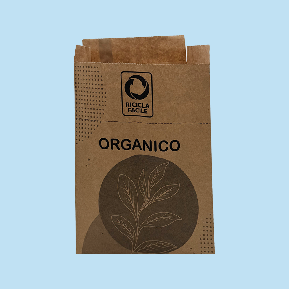 Sacchi Carta per Raccolta Differenziata Umido Organico 8 Lt 150 Pezzi