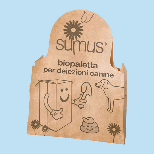 100 Pz Biopaletta Busta per Deiezioni Canine Ideale per Passeggiate con il vostro cane 20x14 cm
