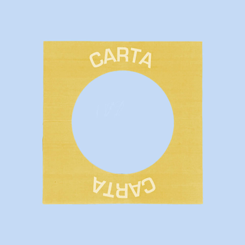 Coperchio Giallo in Carta per Cestino Raccolta Differenziata Carta 38x38 cm 2 pezzi