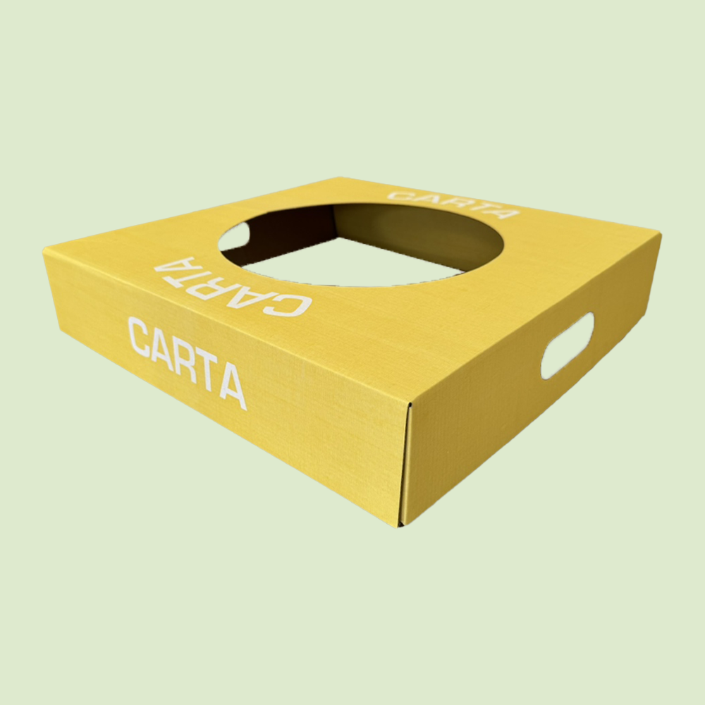 Cestini con Coperchio per Raccolta Differenziata Fondo Bianco 110 Litri 38x38H77 cm 3 pezzi