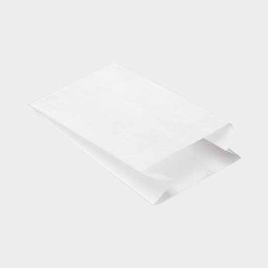 Sacchetto Carta Bianco Kraft 30x60 cm ideali per Alimenti Pizza Pane 10 Kg