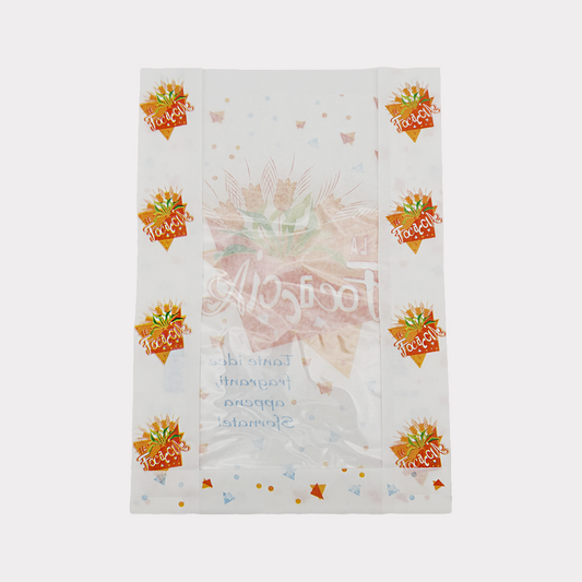 Sacchetto Carta Antigrasso Focaccia con Finestra 22x31 1000 Pz
