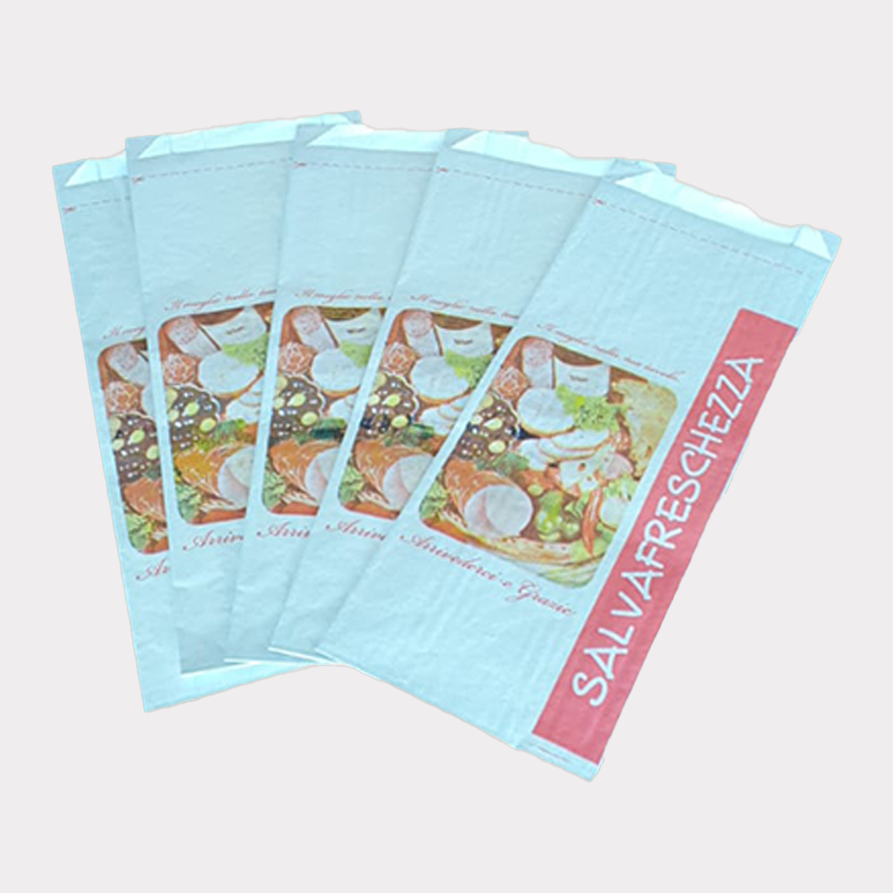 Sacchetto Carta Alluminio Salva Freschezza 21+4x34 cm 1000 Pz