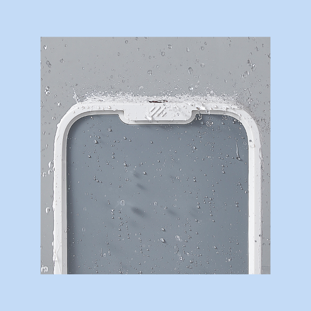 Cestino Pattumiera Automatica con Sensore da Incasso 7 Lt Bianco con Superficie Grigia JAH563