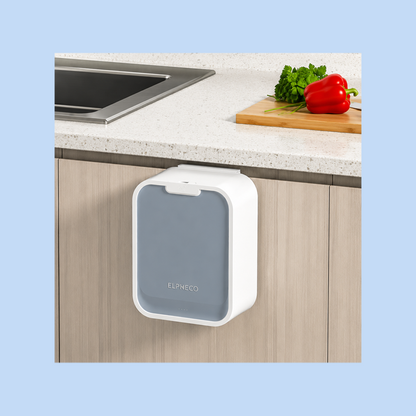 Cestino Pattumiera Automatica con Sensore da Incasso 7 Lt Bianco con Superficie Grigia JAH563