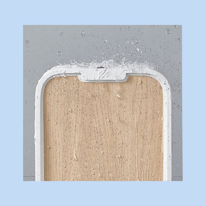 Cestino Pattumiera Automatica con Sensore da Incasso 7 Lt Bianco con Superficie Effetto Legno Chiaro JAH564-1