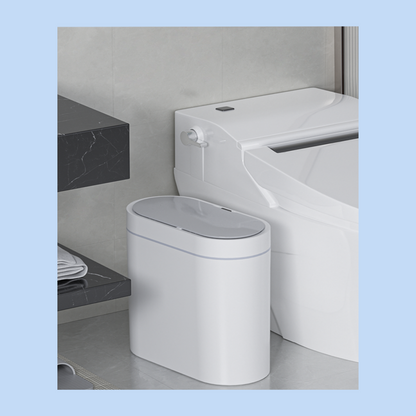 Cestino Pattumiera da Bagno con Sensore Automatico 5Lt Bianco JAH5711
