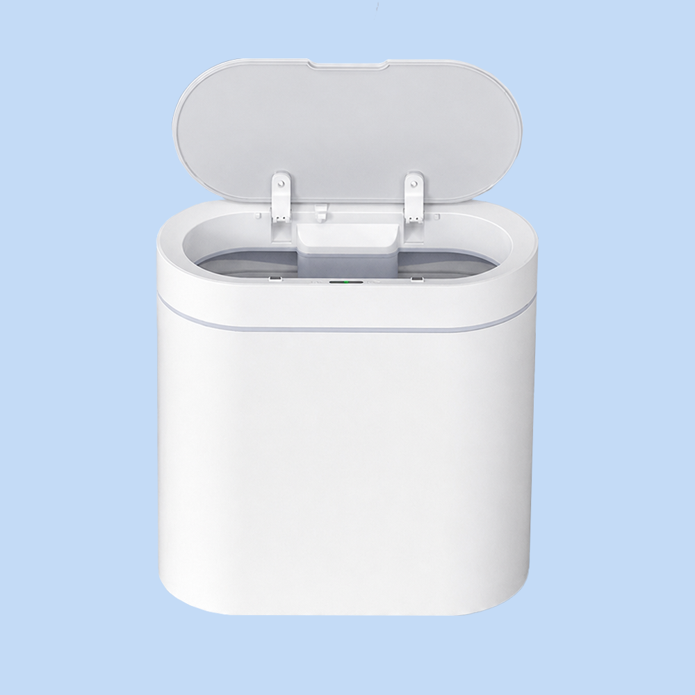 Cestino Pattumiera da Bagno con Sensore Automatico 5Lt Bianco JAH5711