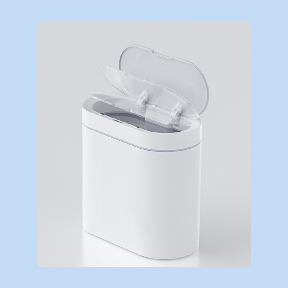 Cestino Pattumiera da Bagno con Sensore Automatico 5Lt Bianco JAH5711