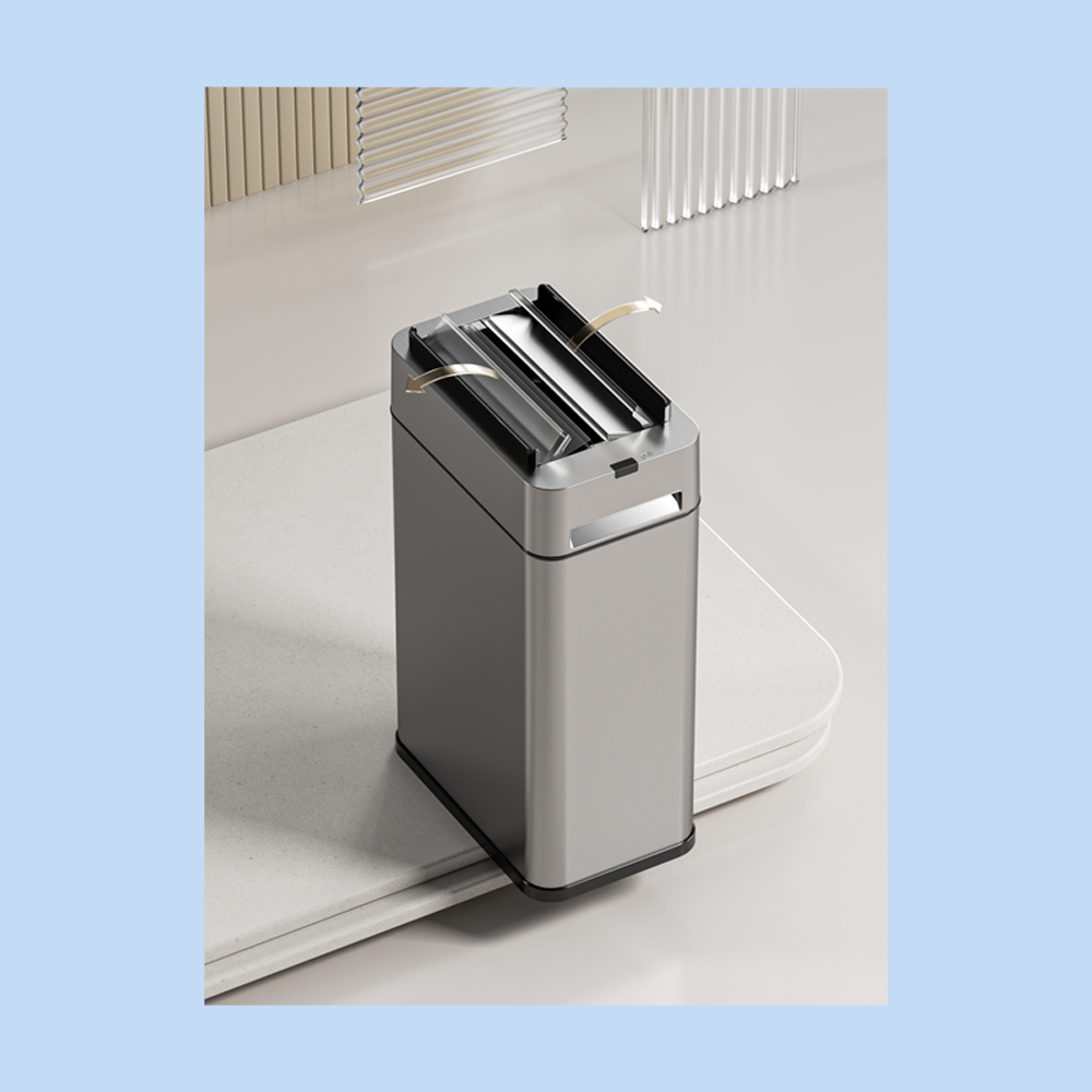Cestino Pattumiera Automatico con Sensore 9 L in Acciaio Inox JAH575