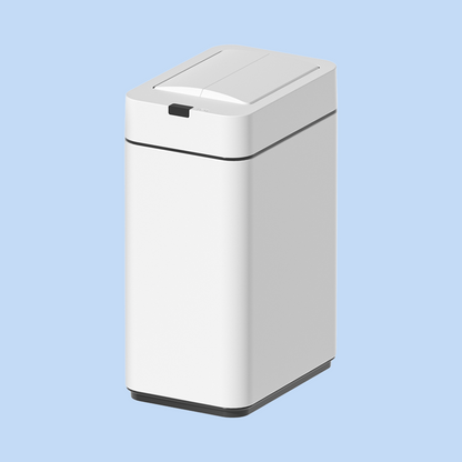Cestino Pattumiera Automatico con Sensore 9 L in Acciaio Inox Bianco JAH575