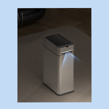 Cestino Pattumiera Automatico con Sensore 20 L in Acciaio Inox e Luce Notturna JAH577