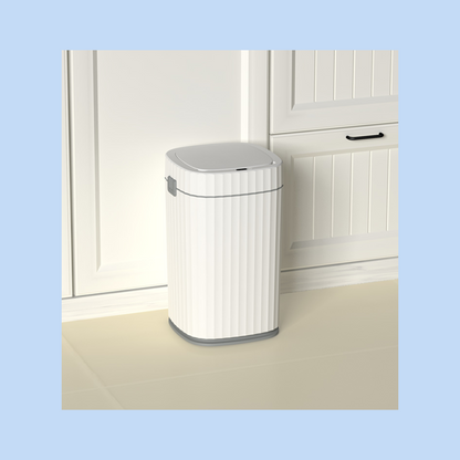 Cestino Pattumiera Automatico con Sensore da 15 Lt Bianco Grigio JAH5912