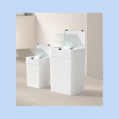 Set Cestini Pattumiera Automatici con Sensore 9Lt + 15Lt Bianco JAH6216+JAH6217