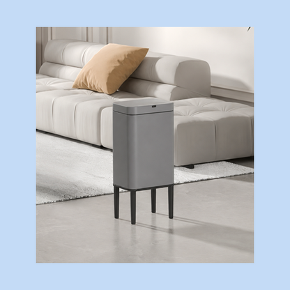 Cestino Pattumiera Automatica con Sensore 20 Litri in Acciaio Inox con Piedini Rialzati JAH6604L