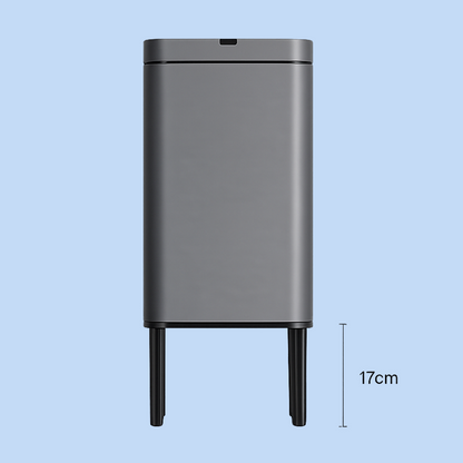 Cestino Pattumiera Automatica con Sensore 20 Litri in Acciaio Inox con Piedini Rialzati JAH6604L