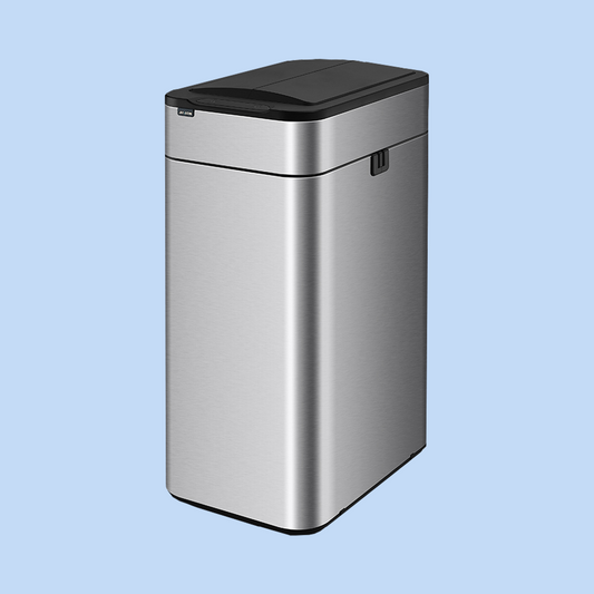 Cestino Pattumiera Automatica con Sensore 9 Lt in Acciaio Inox con Fissasacco JAH9809-9L